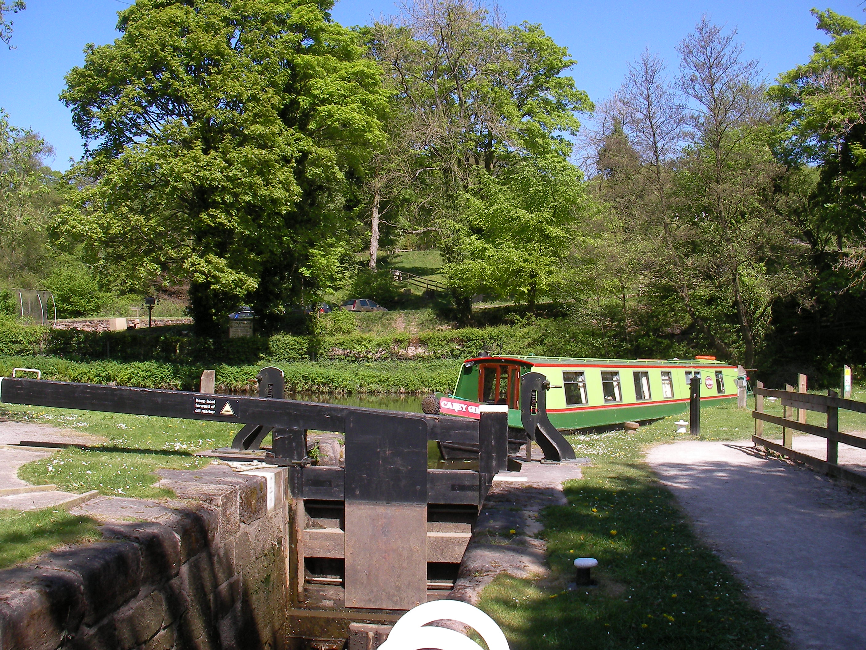 Holiday Narrowboat Carey at Froghall on the Caldon Canal