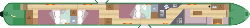 Floor plan for Cunning Fox