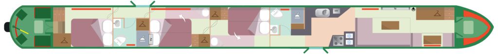 Floor plan for Foxhound