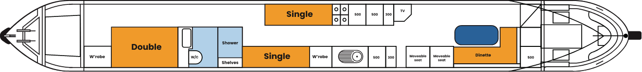 Floor plan for Tulip