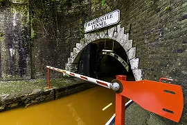 Harcastle Tunnel entrace southern portal, a feature of the Four Counties Ring and Trent and Mersey canal