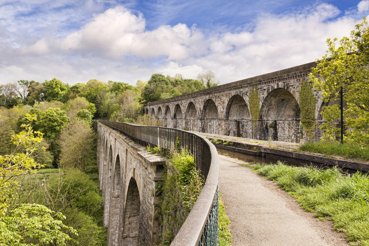 Chirk Aqueduct on the Llangollen Canal