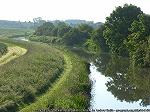 Lock free stretch of canal Woodborough