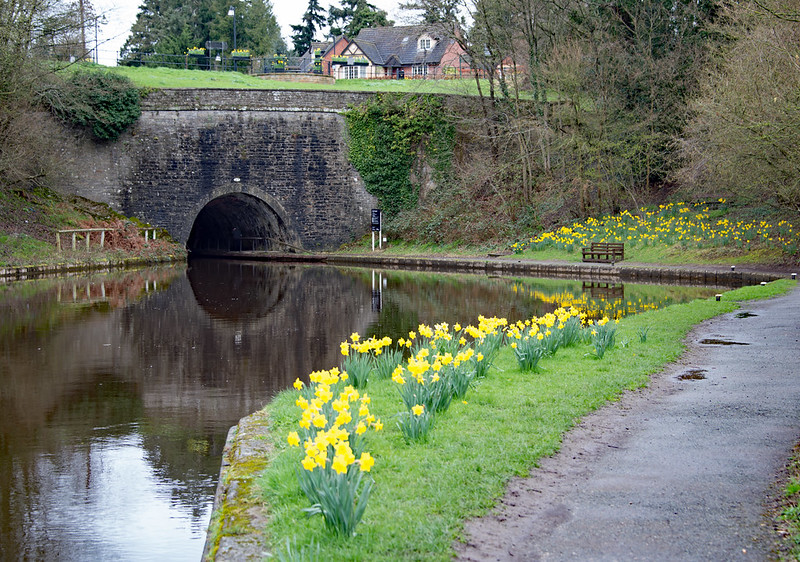 The Souther Portal of Chirk Tunnel on the Llangollen Canal