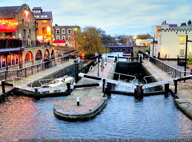 Camden Lock, London, Regents Canal